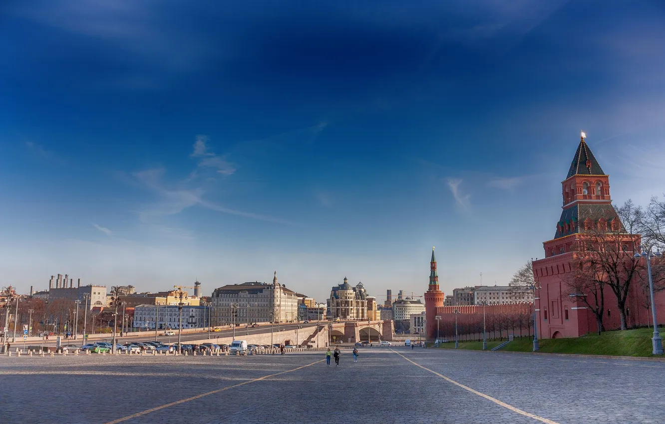 Photo wallpaper The Kremlin, walk, Andrey Plotnikov