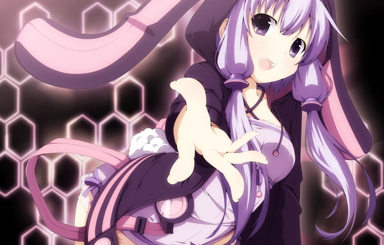 Photo wallpaper girl, hands, art, vocaloid, Vocaloid, Yuzuki Above