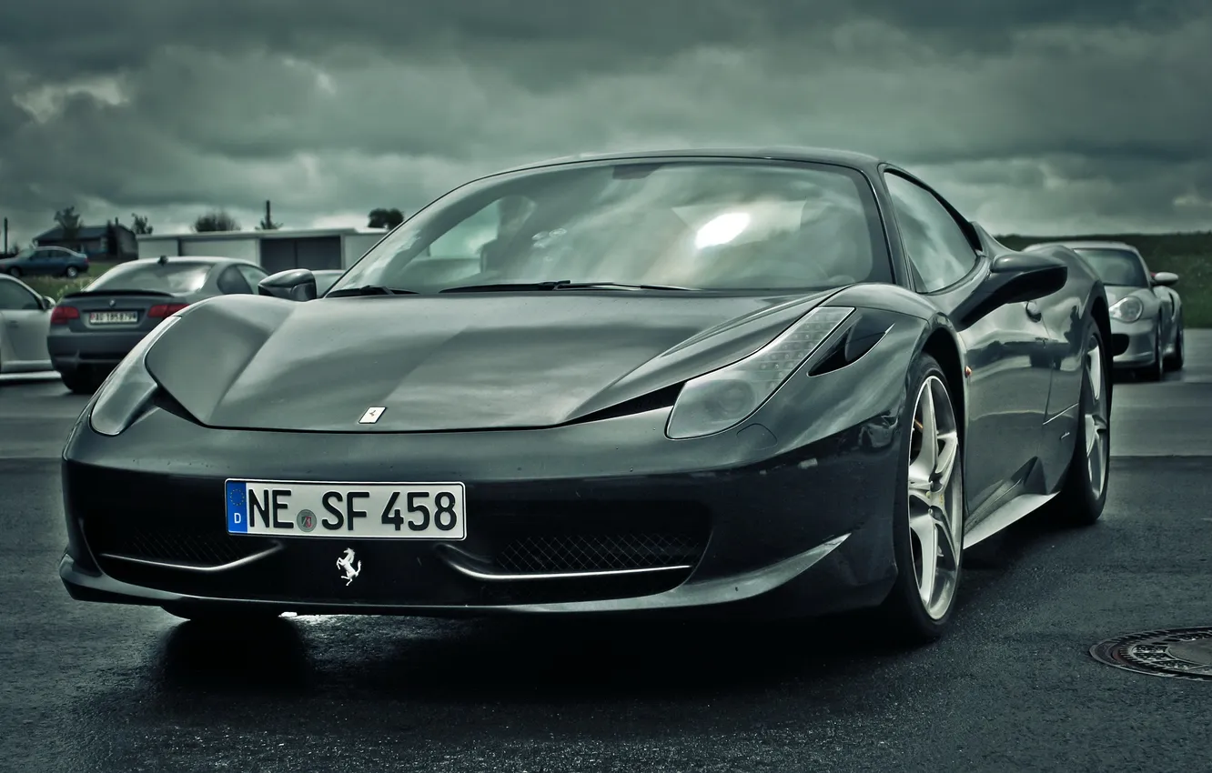 Photo wallpaper ferrari, italia, f458