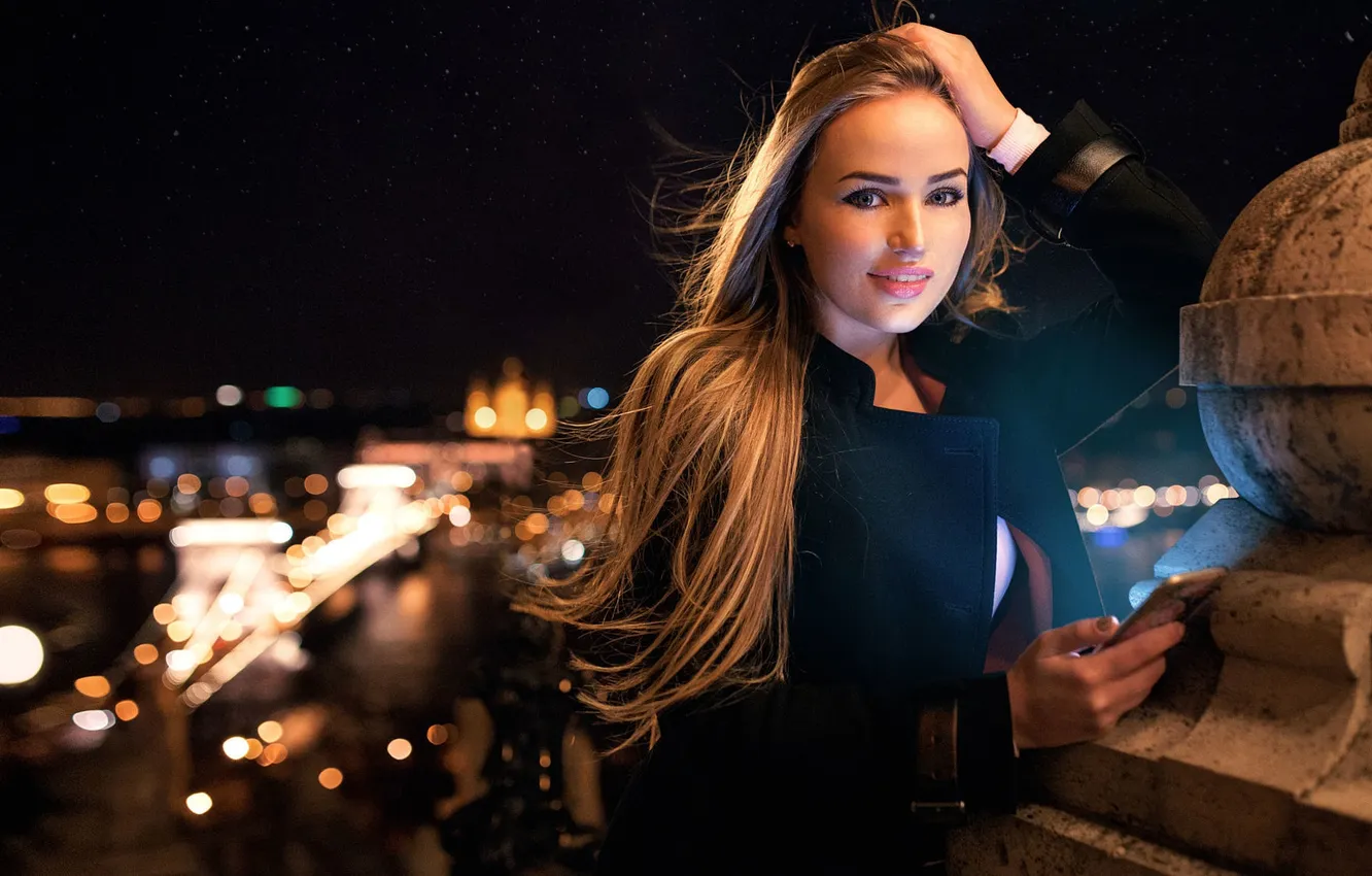 Photo wallpaper girl, smile, view, model, pretty, beauty, nice, Mary Jane