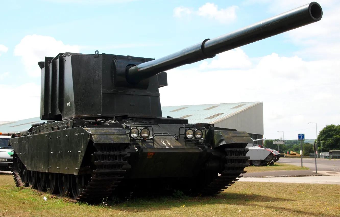 Photo wallpaper tank, British, WW2, heavy, Centurion, Gun Tank