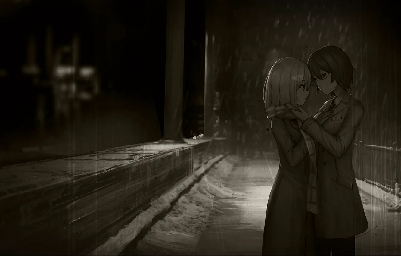 Photo wallpaper night, anime, art, Girls Frontline, Girls front