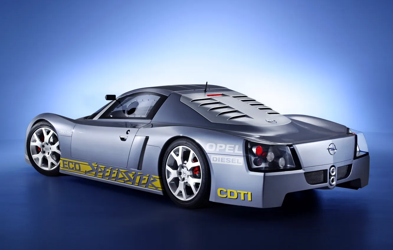 Photo wallpaper Concept, Opel, prototype, the concept car, 2002, racing car, Eco Speedster, Opel Eco Speedster Concept