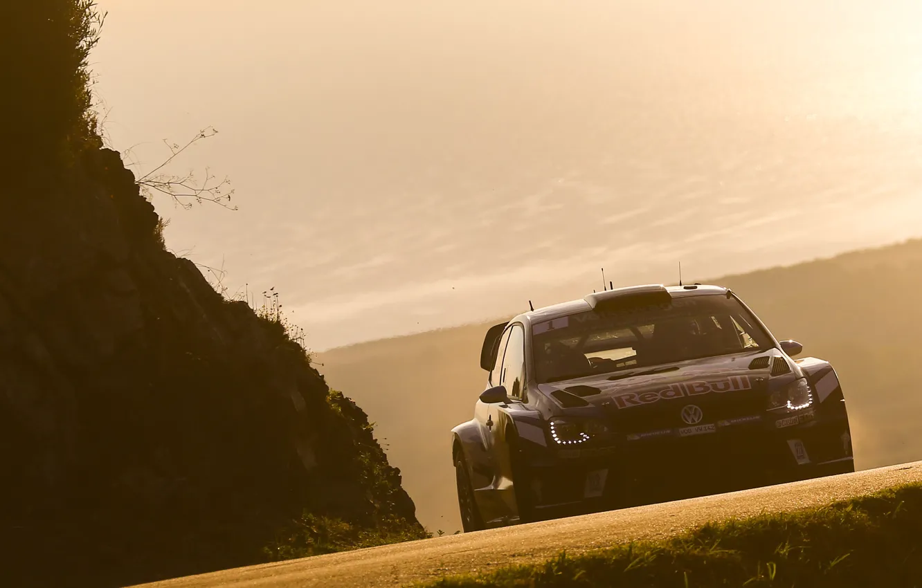 Photo wallpaper Volkswagen, WRC, Rally, Polo