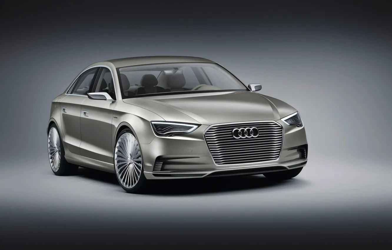 Photo wallpaper Concept, Audi, Audi, sedan, Sedan, e-Tron, electric car