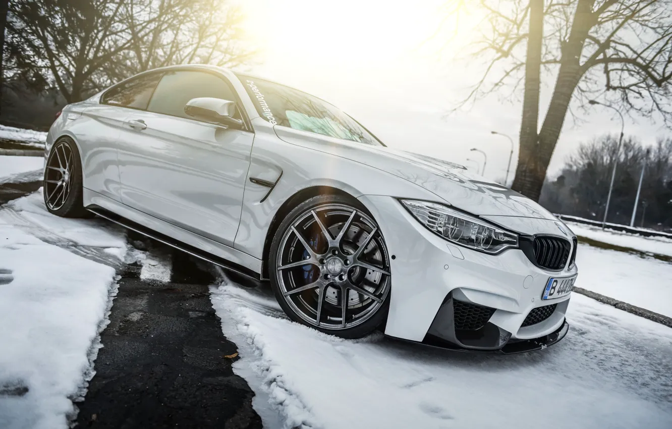 Photo wallpaper BMW, BMW, Car, tuning, White, F30