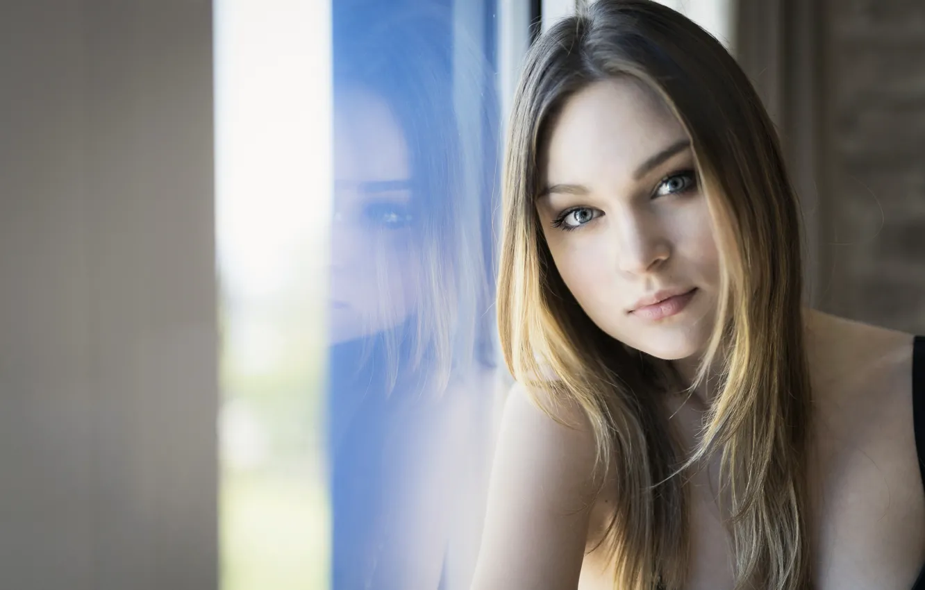 Photo wallpaper look, face, hair, beauty, Dumi