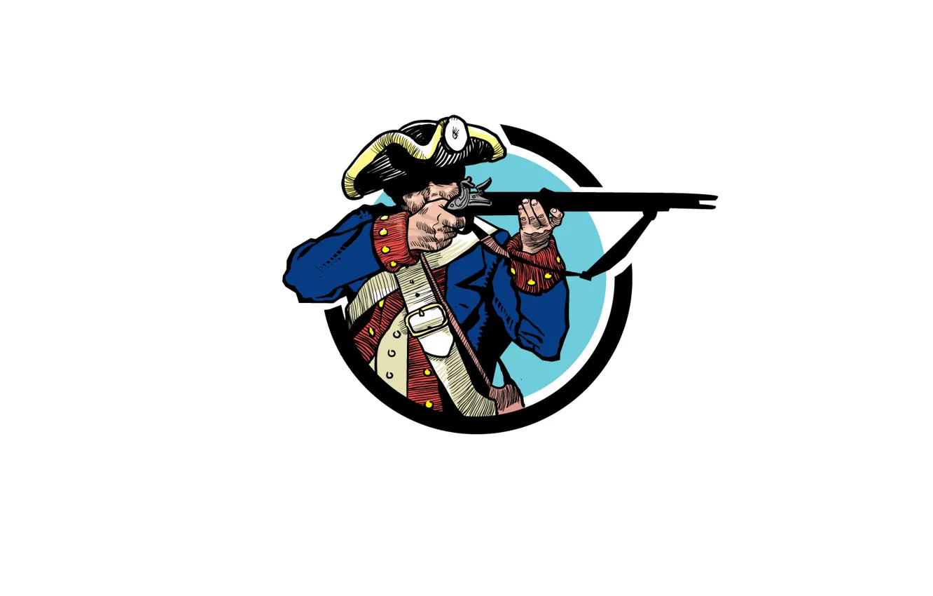 Photo wallpaper goal, soldiers, the battle, rifle