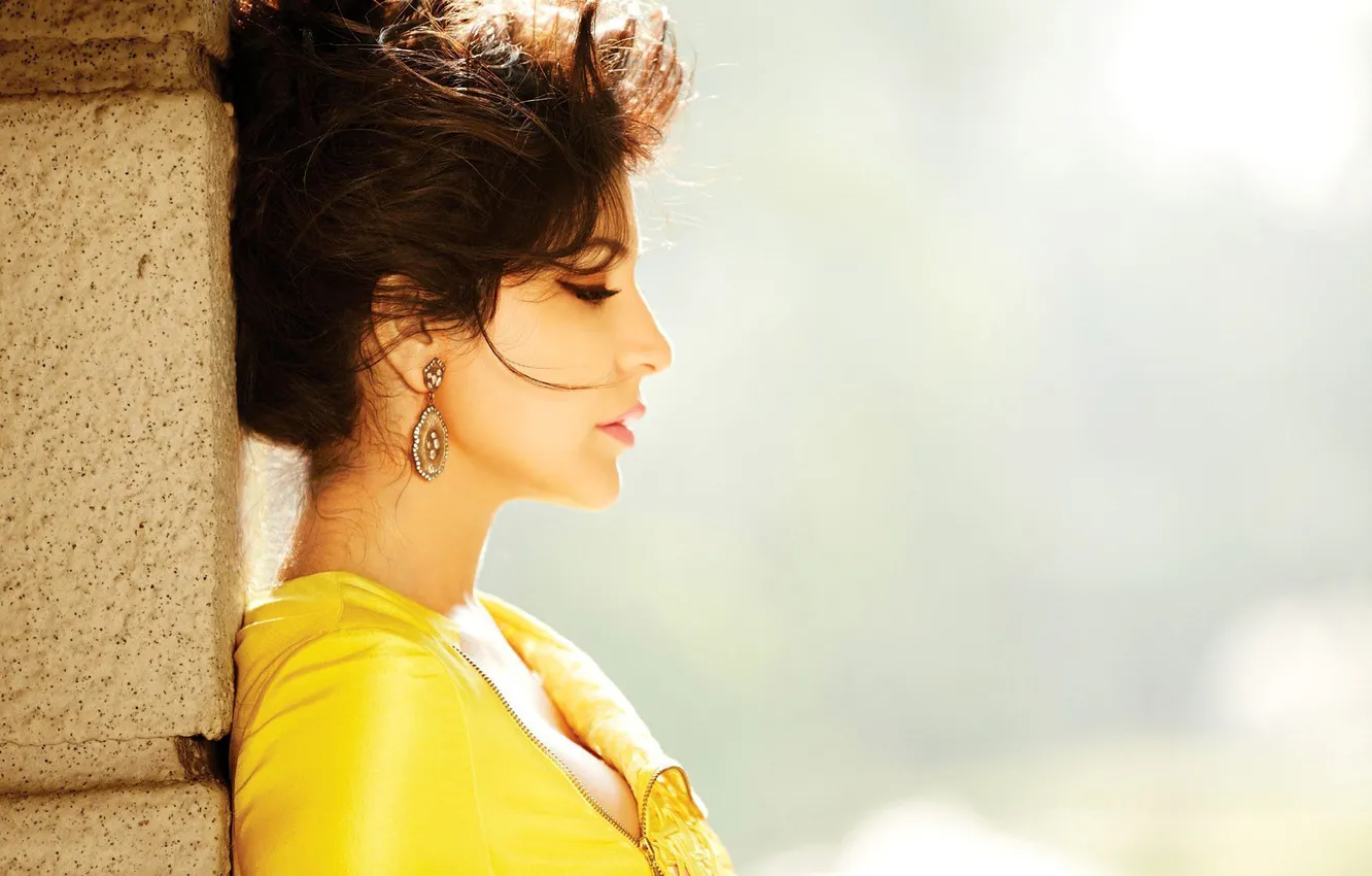 Photo wallpaper model, India, actress, brunette, Anushka Sharma