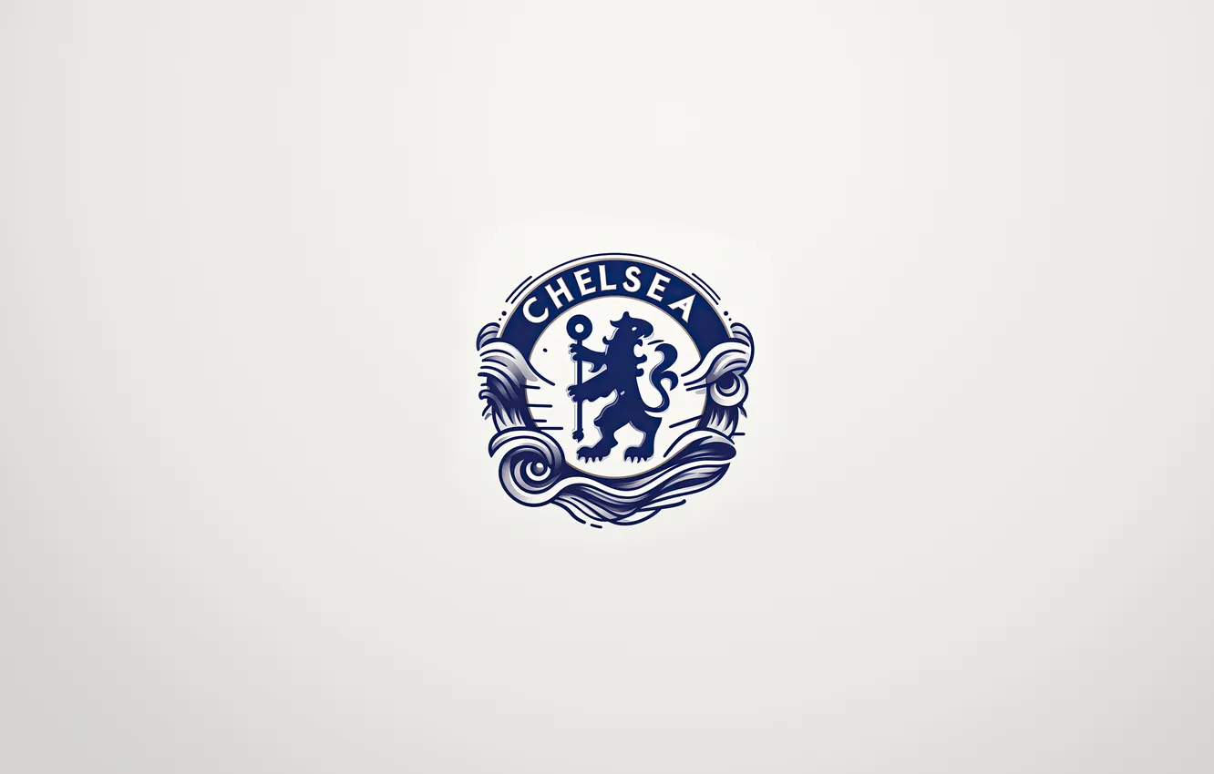 Photo wallpaper logo, club, football, soccer, Chelsea, Chelsea FC, Emblem, badge
