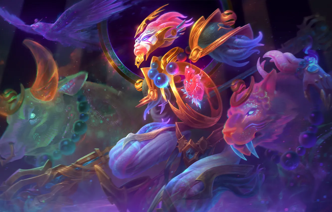 Photo wallpaper magic, being, Smite