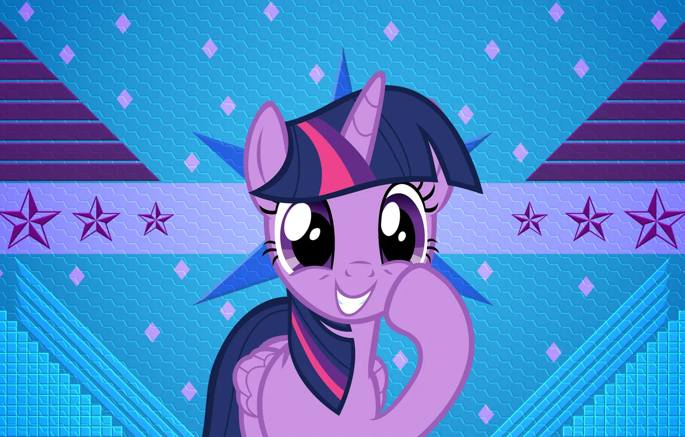 Photo wallpaper background, pattern, girl, pony, My Little Pony