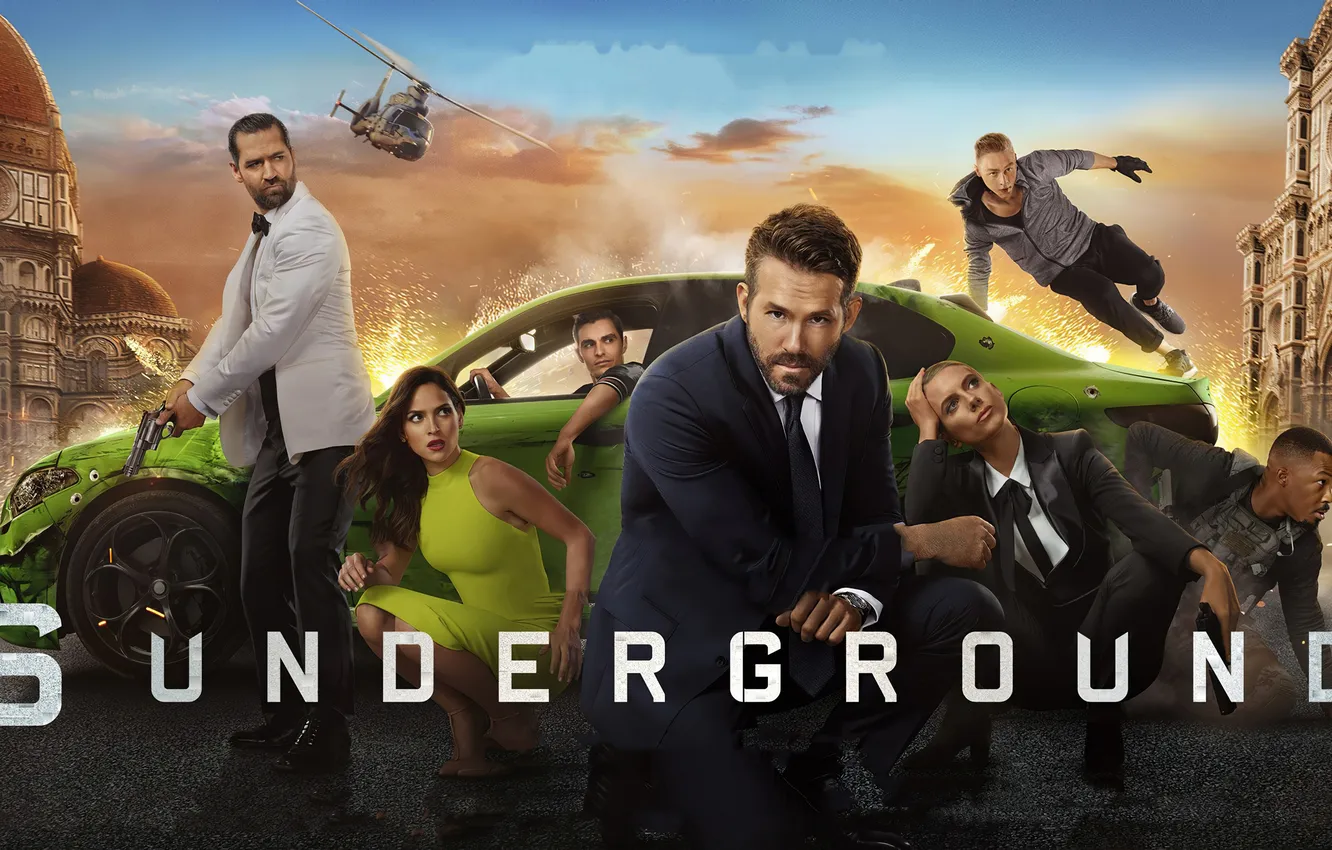 Photo wallpaper auto, the inscription, car, Ryan Reynolds, Ryan Reynolds, action, poster, Dave Franco