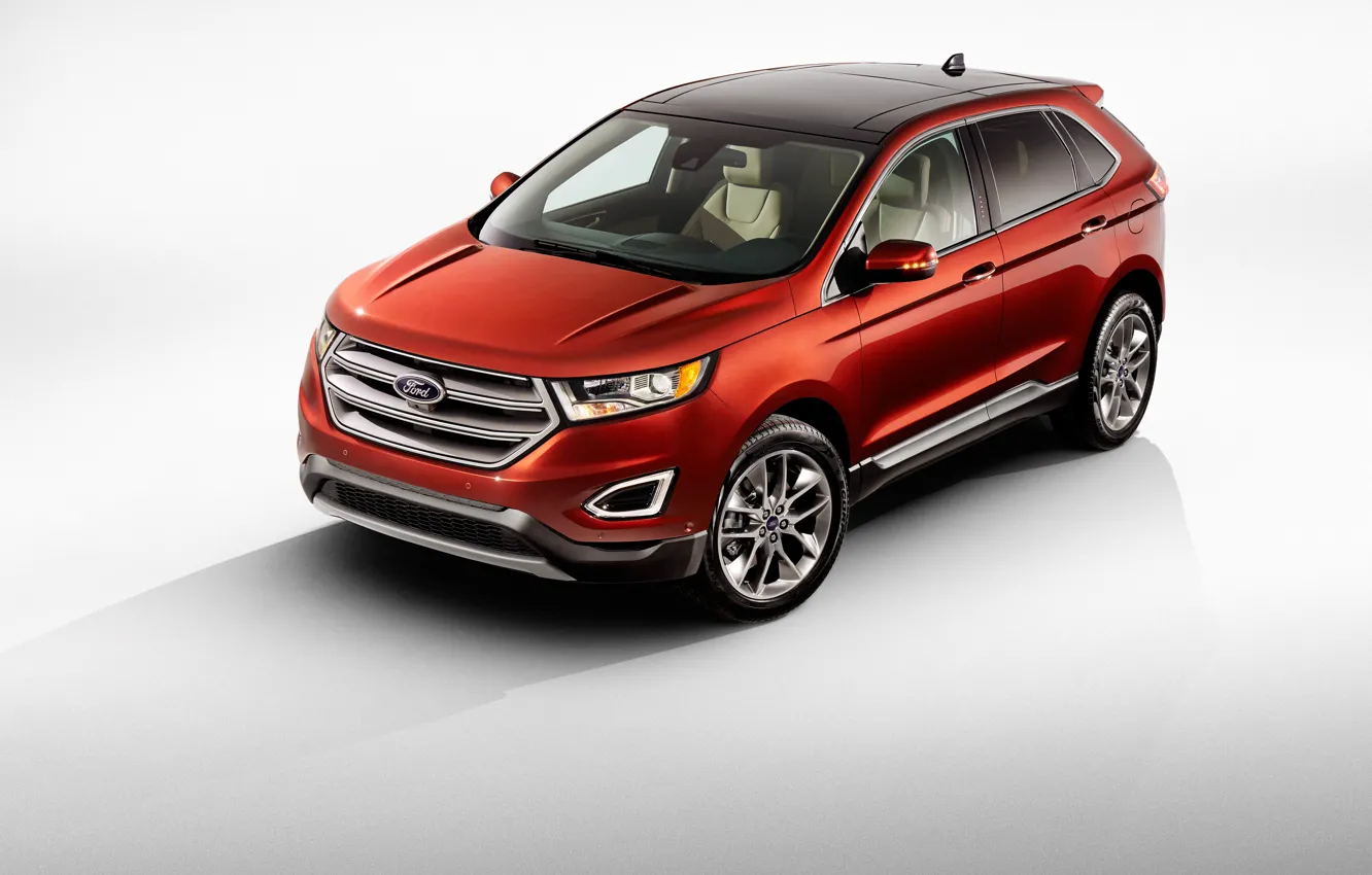 Photo wallpaper Ford, Ford, Edge, edge, 2015, Titanium