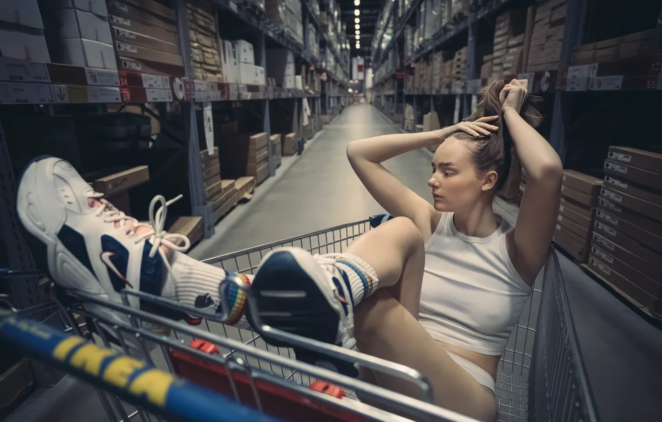 Photo wallpaper China, girl, sexy, girls, woman, model, asian, cute