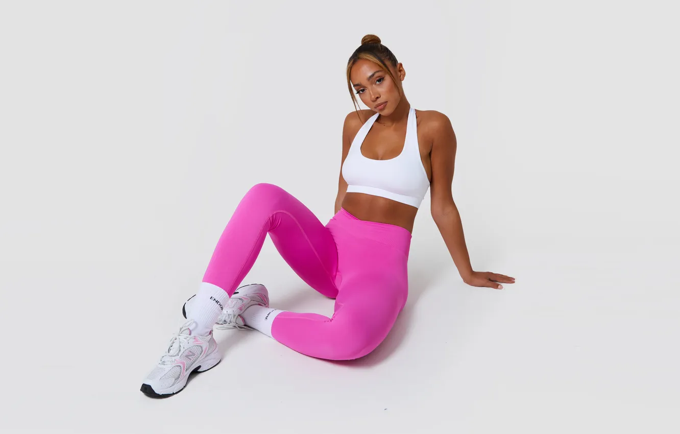 Photo wallpaper gym, leggings, woman fitness, Buttock, activewear, woman exercises, woman streching, woman workout