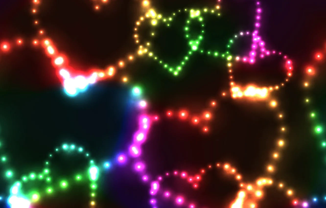 Photo wallpaper lights, lights, background, colors, abstract, rainbow, background, neon