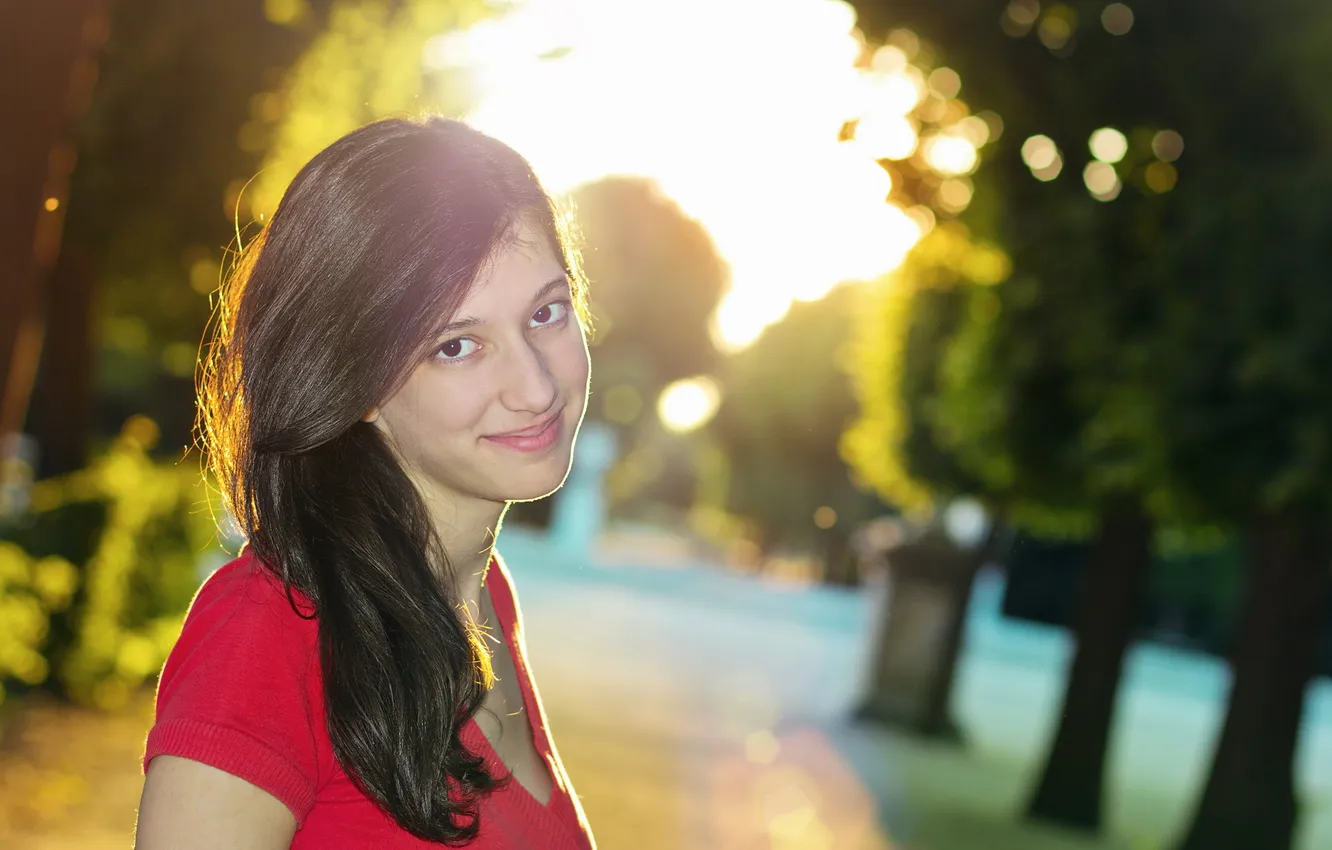 Photo wallpaper summer, girl, portrait