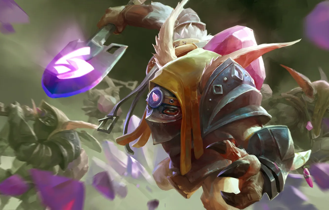 Photo wallpaper art, dota 2, Meepo, moba, Geomancer