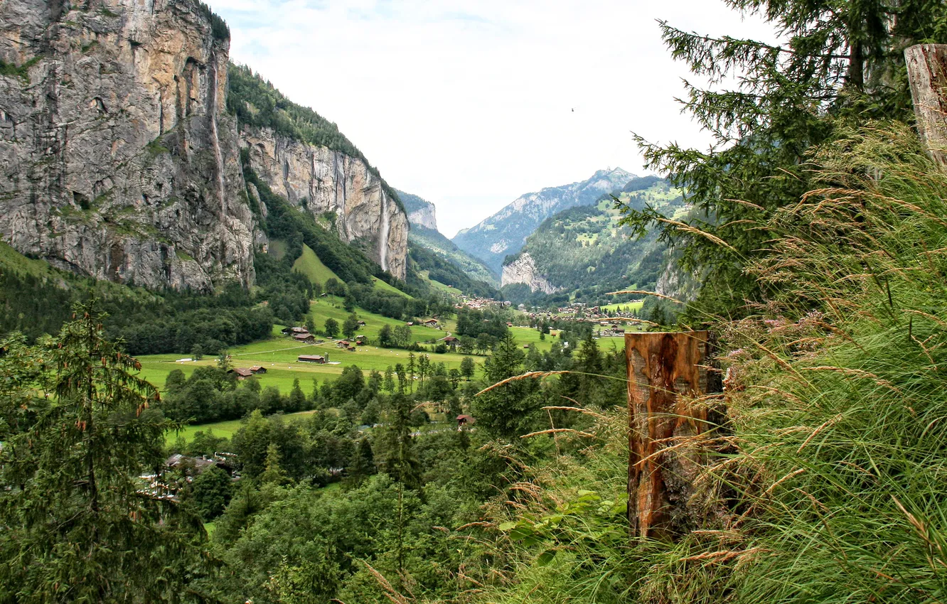 Wallpaper landscape, mountains, nature, photo, Switzerland ...