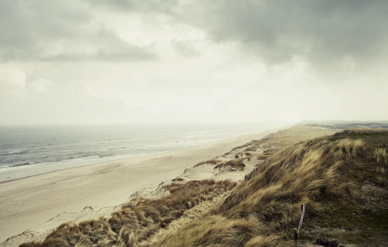 Photo wallpaper sea, shore, Sylt