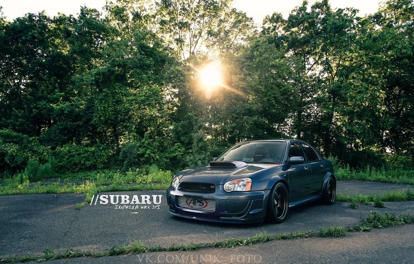 Photo wallpaper Subaru, Impreza, WRX, STI