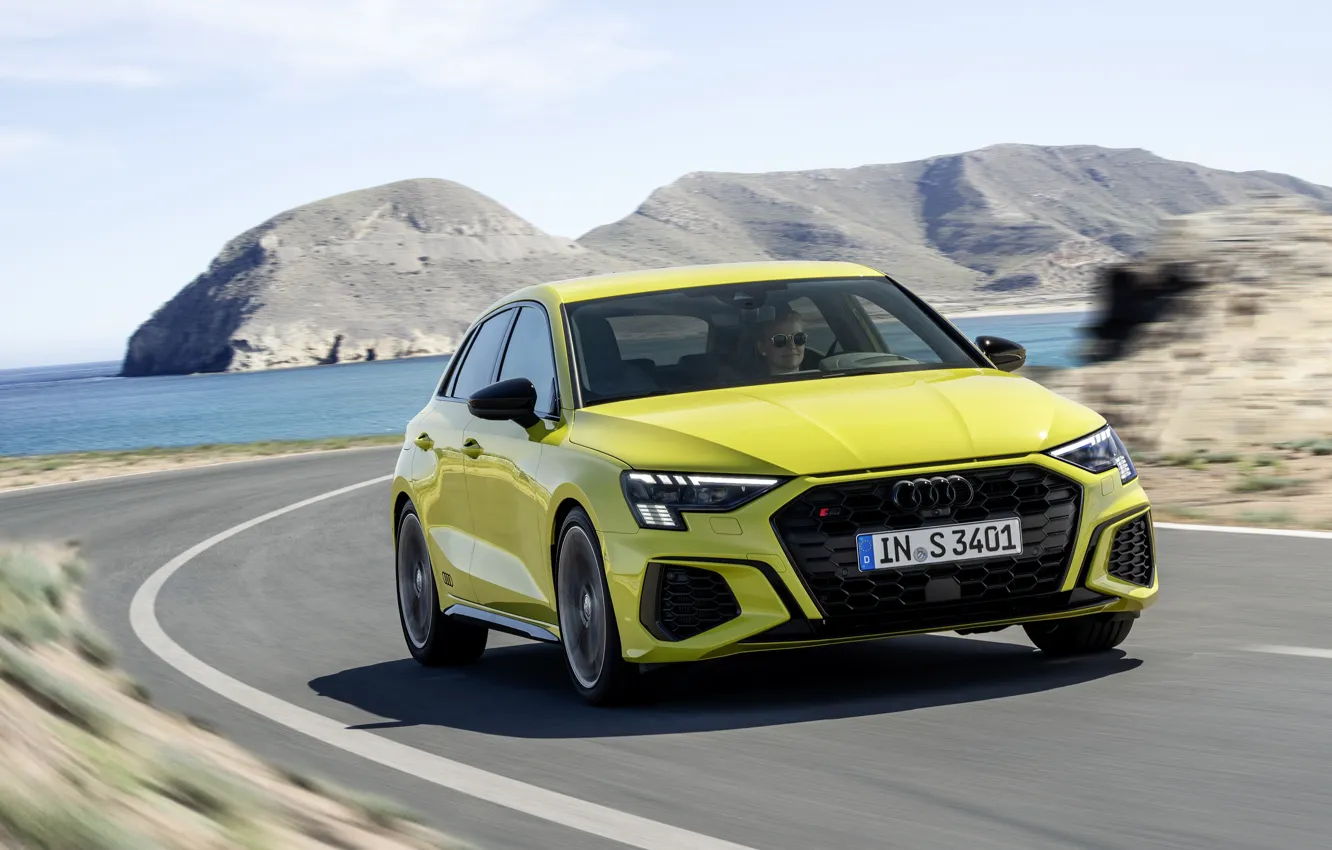 Photo wallpaper Audi, 4k, S3, 2021