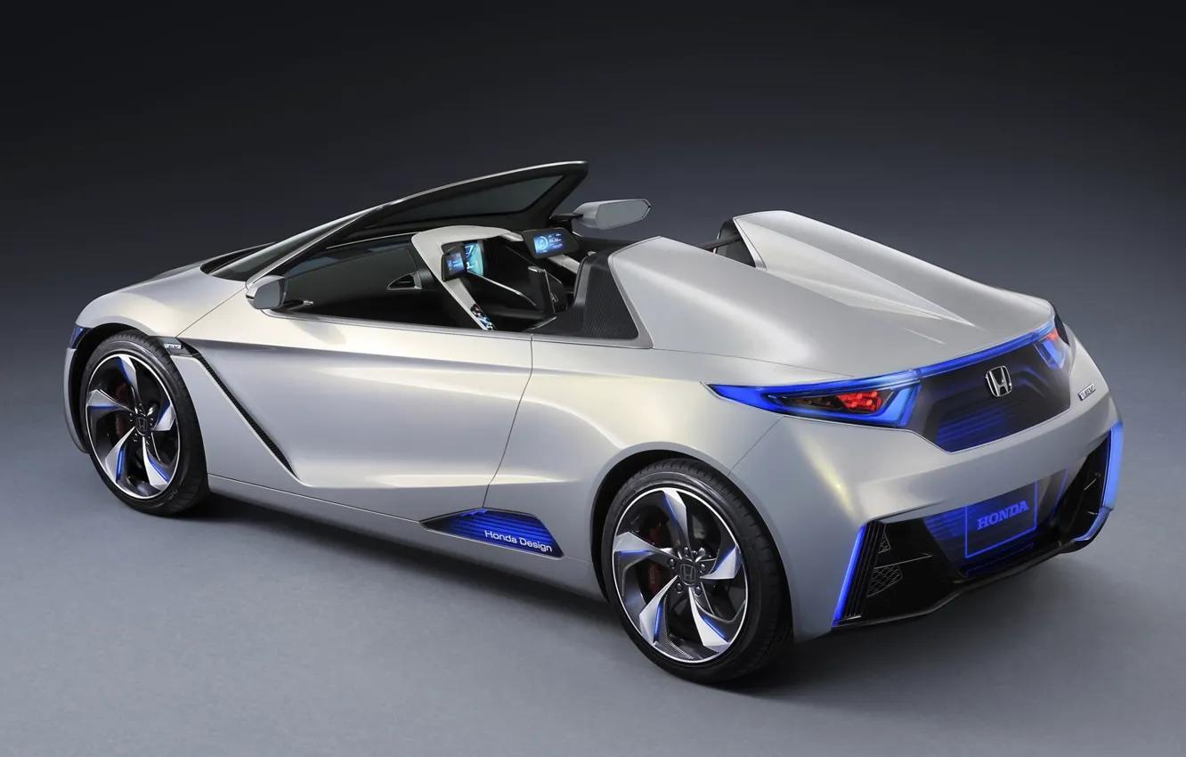 Photo wallpaper Concept, the concept, Honda, Honda, Rear, (2012), EV-ster, Ev-Ster