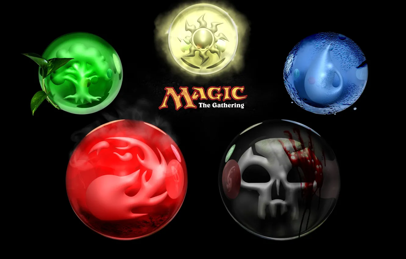 Photo wallpaper sake, blood, game, magic, tree, sun, leaf, Magic: The Gathering
