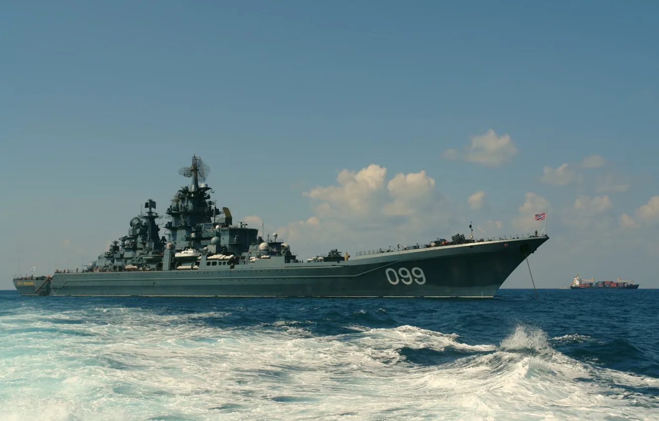 Photo wallpaper cruiser, atomic, rocket, heavy, Peter The Great