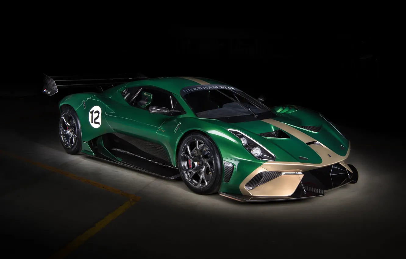 Photo wallpaper supercar, 2019, Brabham, BT62