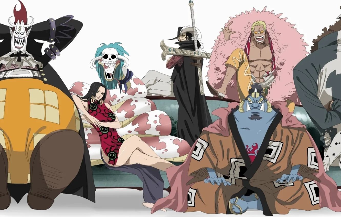 Photo wallpaper sake, girl, sword, zombie, game, snake, One Piece, pirate