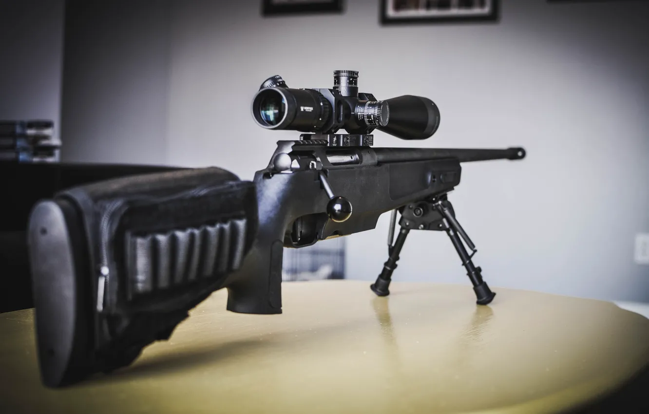 Photo wallpaper sniper rifle, Sig Sauer, SSG 3000