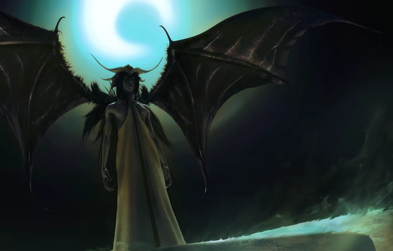 Photo wallpaper Bleach, Ulquiorra, cifer, hueco_mundo, Sword