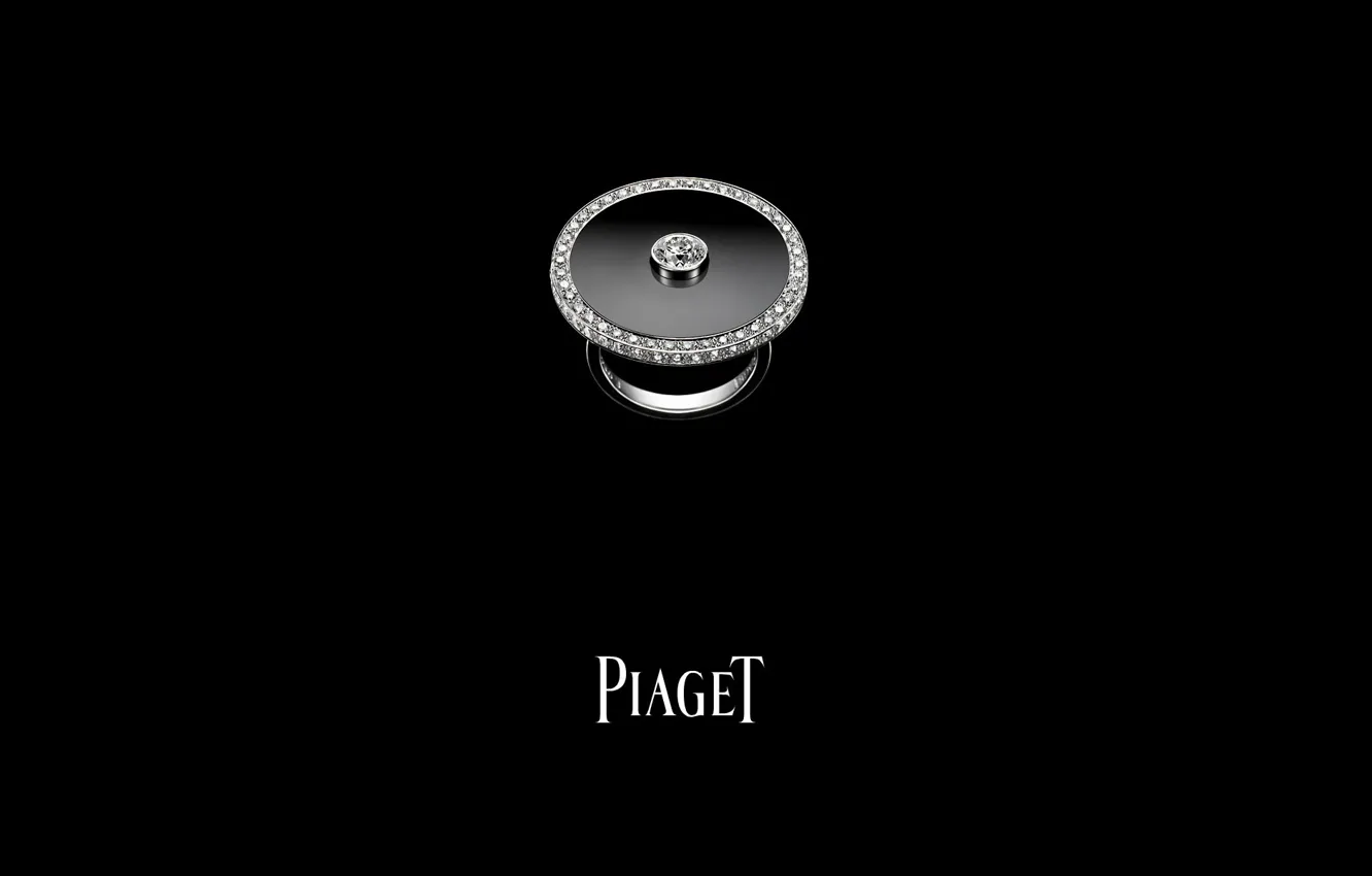 Photo wallpaper ring, decoration, stones, diamond, PIAGET