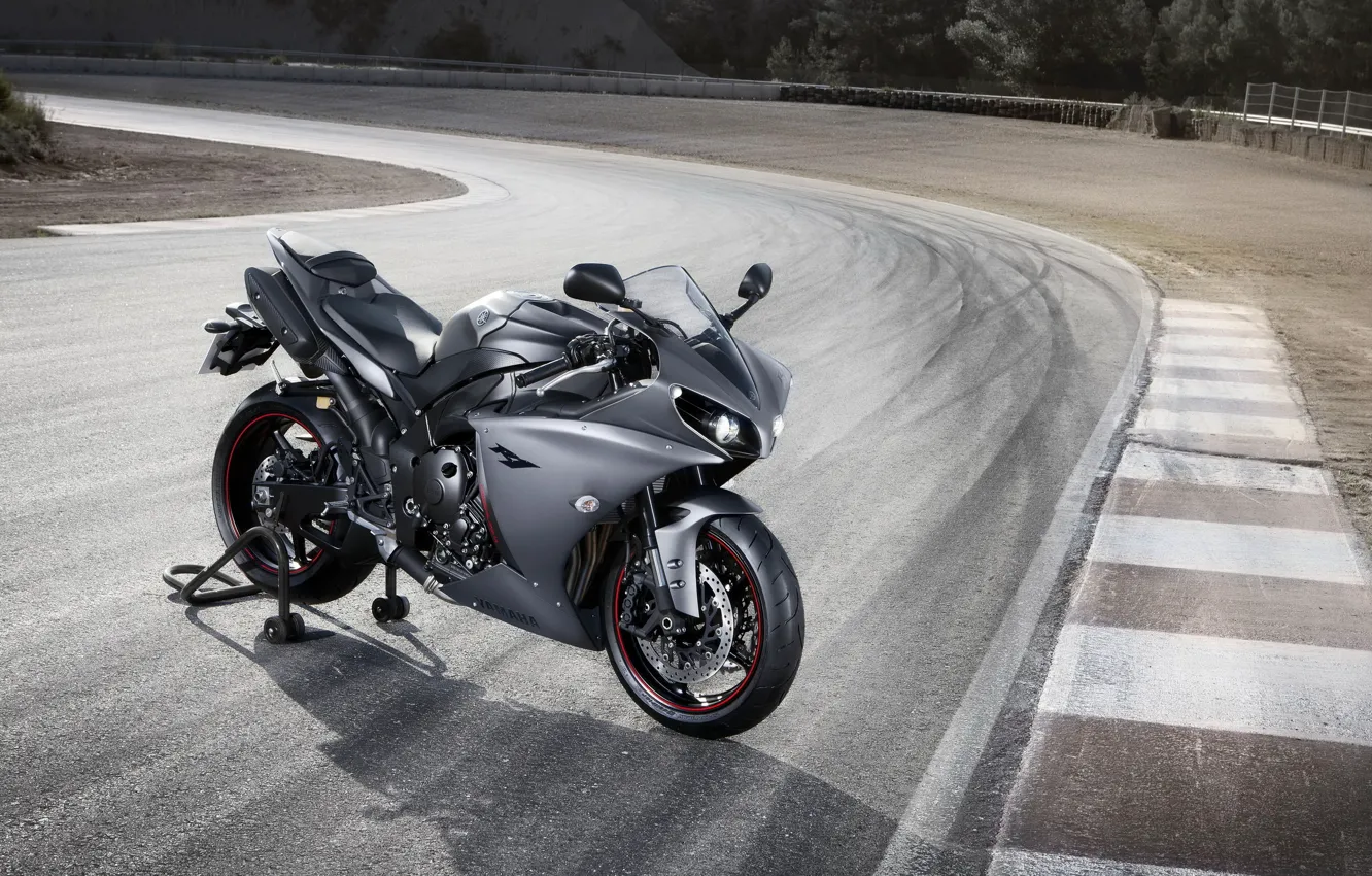 Photo wallpaper Yamaha, motorcycle