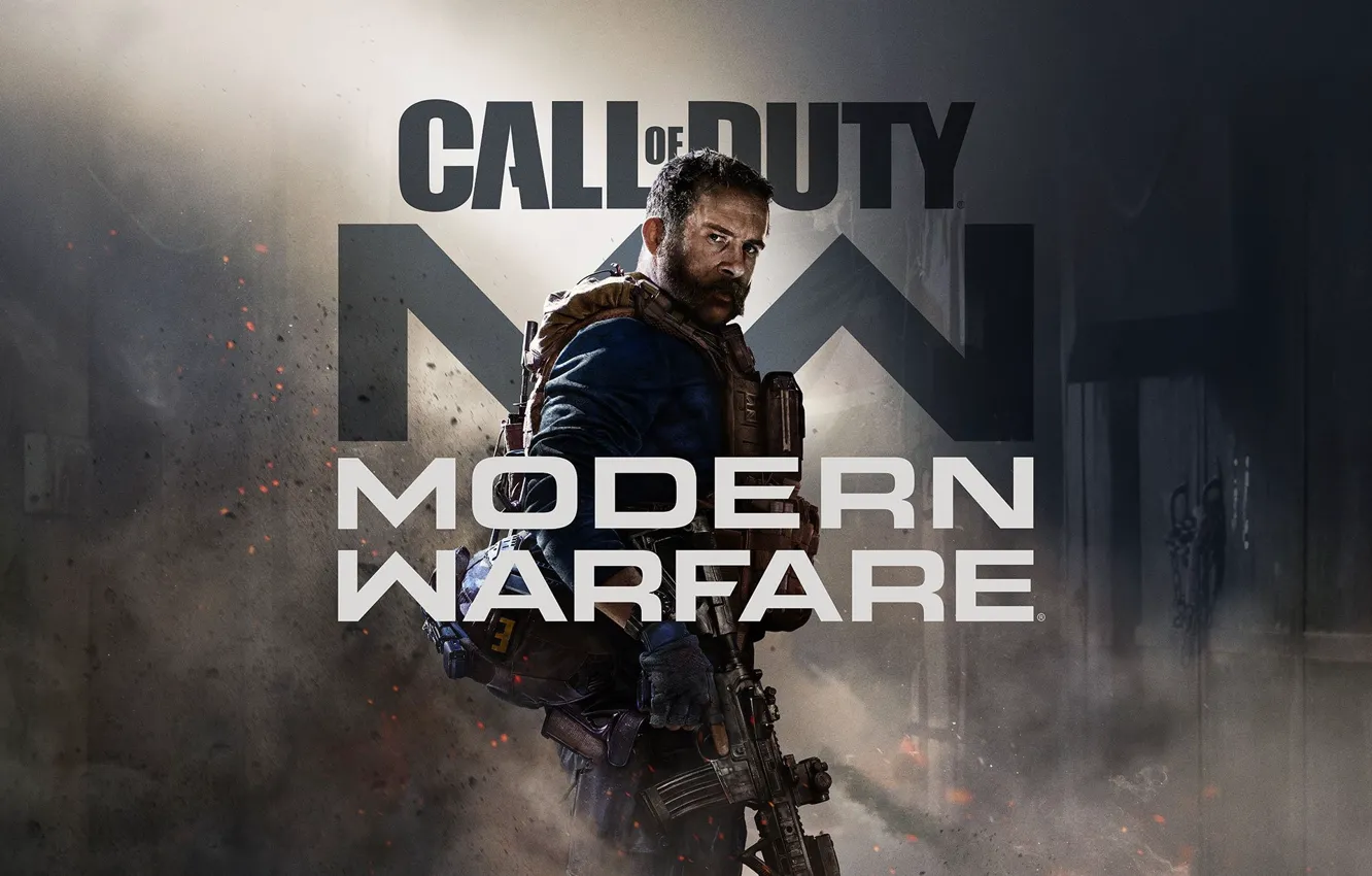 Photo wallpaper hat, shooter, Call of Duty: Modern Warfare, Title art, reboot, restart