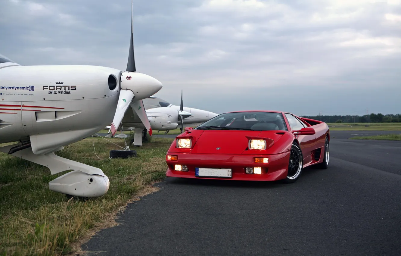 Photo wallpaper auto, photo, Wallpaper, Lamborghini, cars, wallpaper, supercar, the plane
