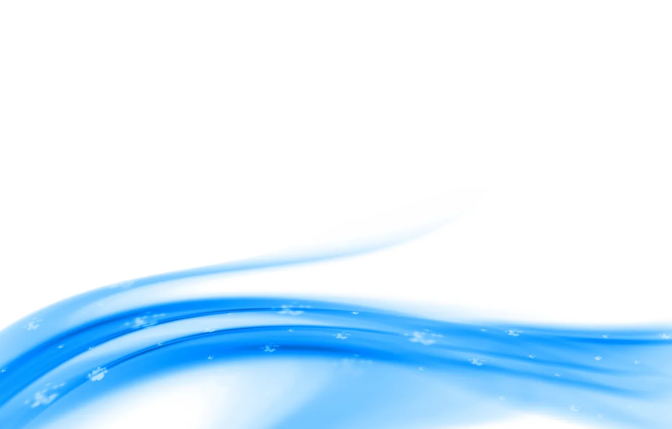 Photo wallpaper line, blue, curves