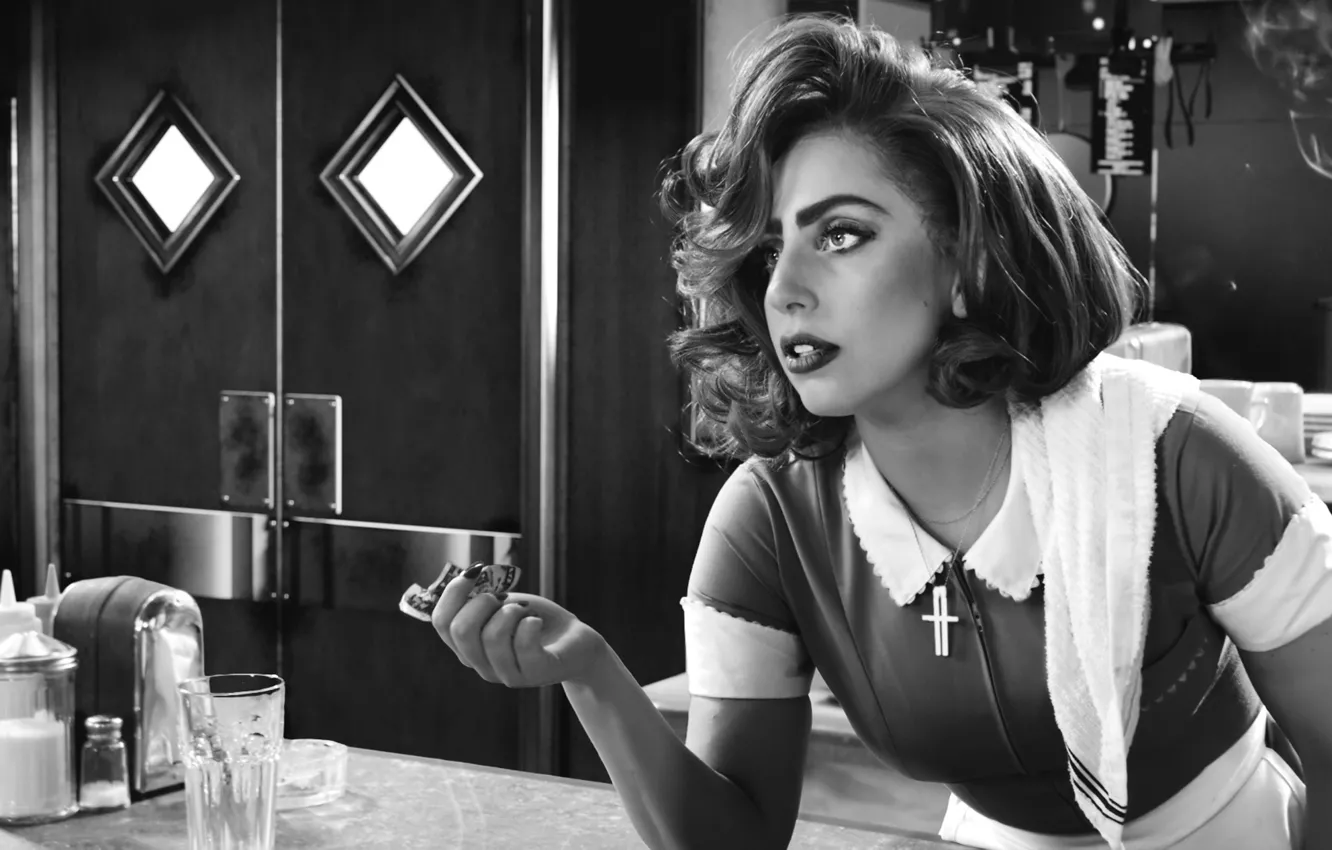 Photo wallpaper woman, Lady Gaga, Sin City:A Dame to Kill For, worth killing, Bertha
