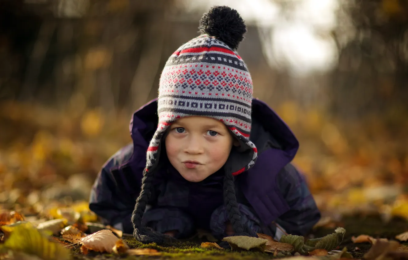 Photo wallpaper children, background, mood