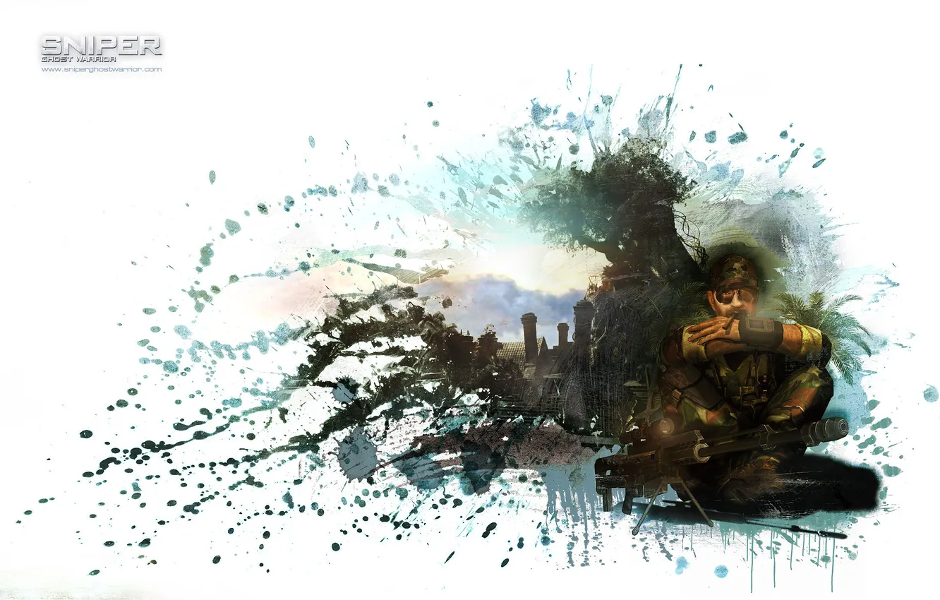 Photo wallpaper weapons, Snipers, Sniper Ghost Warrior