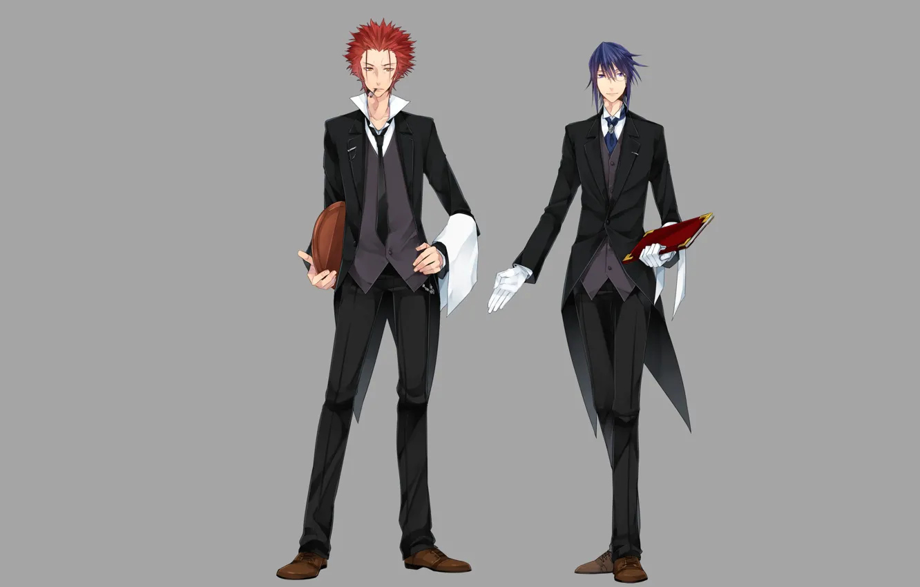 Photo wallpaper K Project, restaurant, Munakata Thigh, Suoh Mikoto, menu