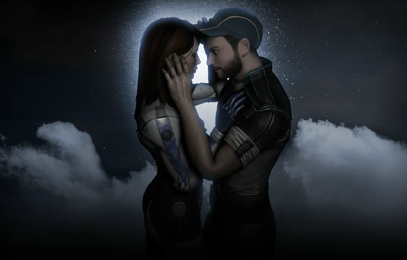 Photo wallpaper Joker, mass effect, Susie