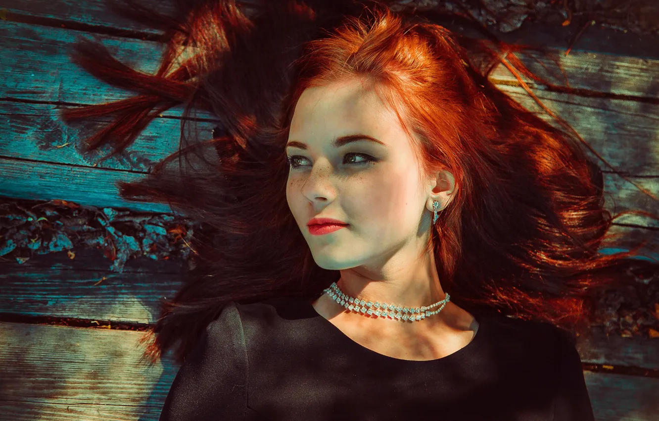 Photo wallpaper freckles, redhead, Alexander