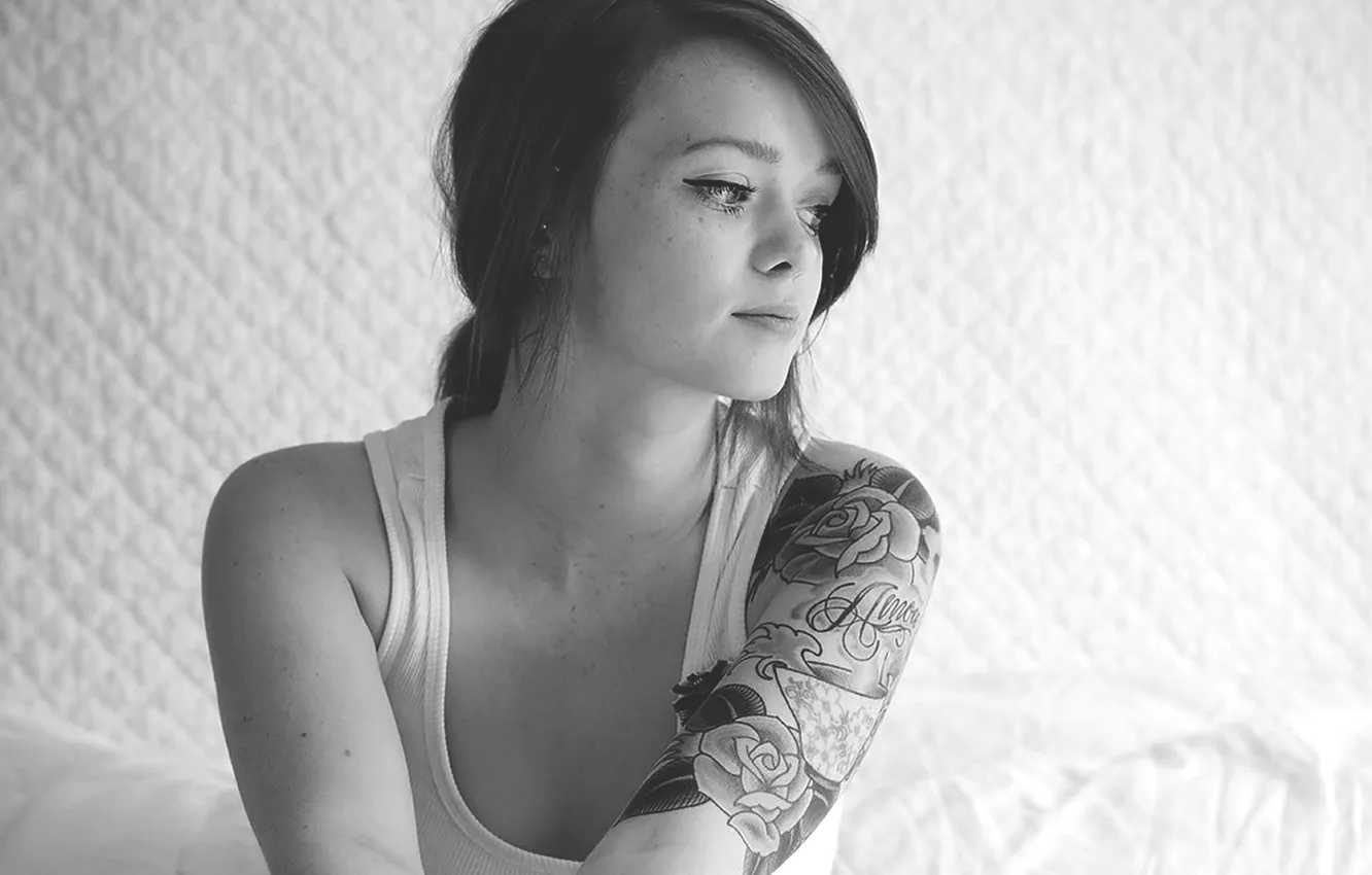 Photo wallpaper girl, girl, Lass, Lass