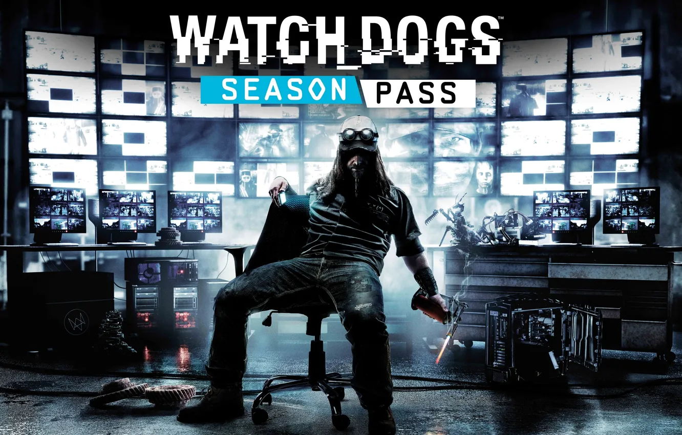 Photo wallpaper Ubisoft, Ubisoft Montreal, Watchdogs, Ubisoft Reflections, Watch_Dogs, Season Pass