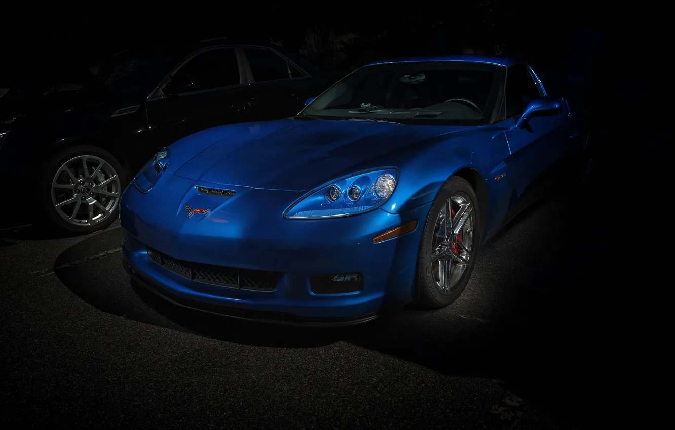 Photo wallpaper Z06, Corvette, Chevrolet