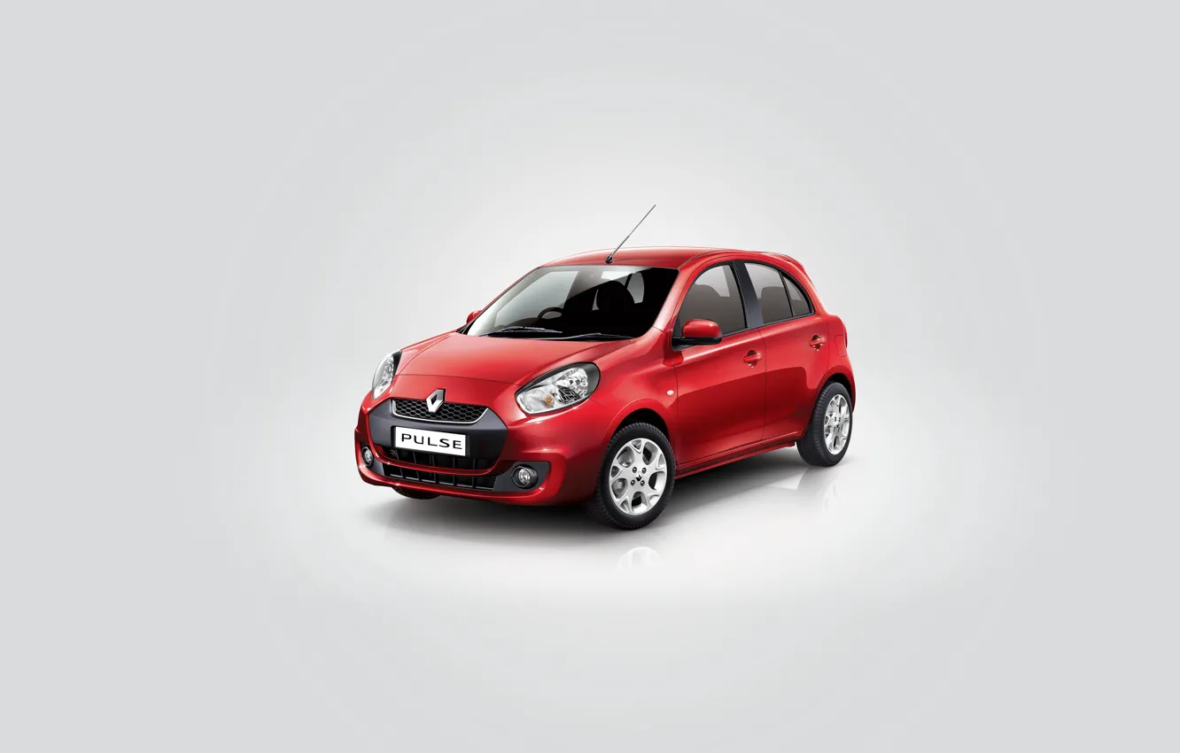 Photo wallpaper Renault, red, pulse