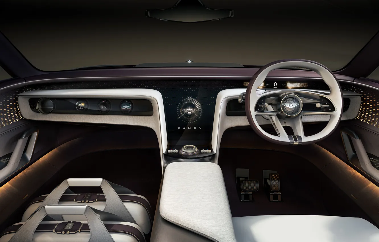 Photo wallpaper Concept, Bentley, the concept car, luxury, Suite, luxury, electric, electric car